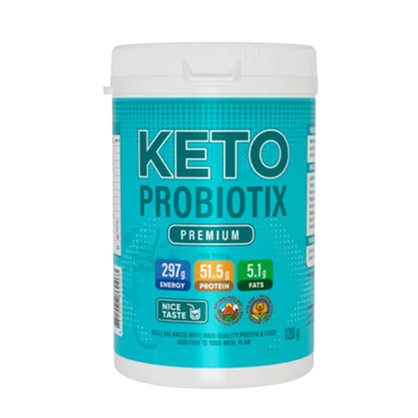 Keto Probiotix Premium suplemento probiótico para dieta cetogénica